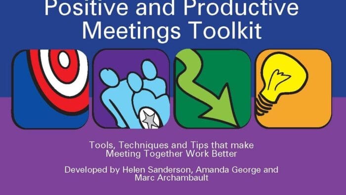 Positive and Productive meetings toolkit cards