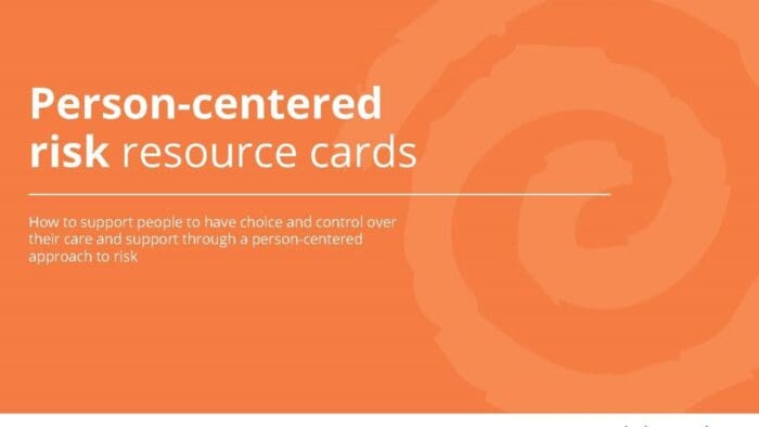 Person-Centered Risk Cards